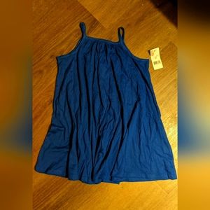 Girls blue summer dress